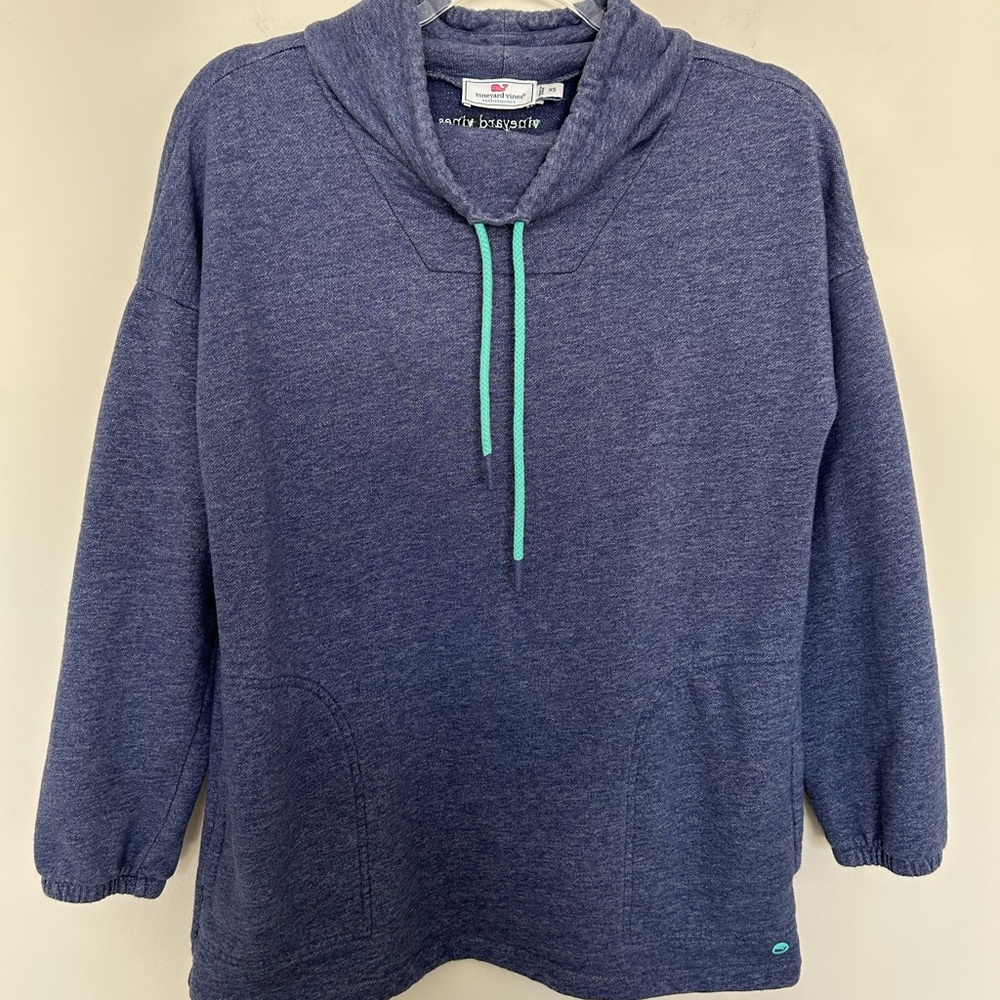 Vineyard Vines Performance Terry‎ Sweatshirt Size XS Blue